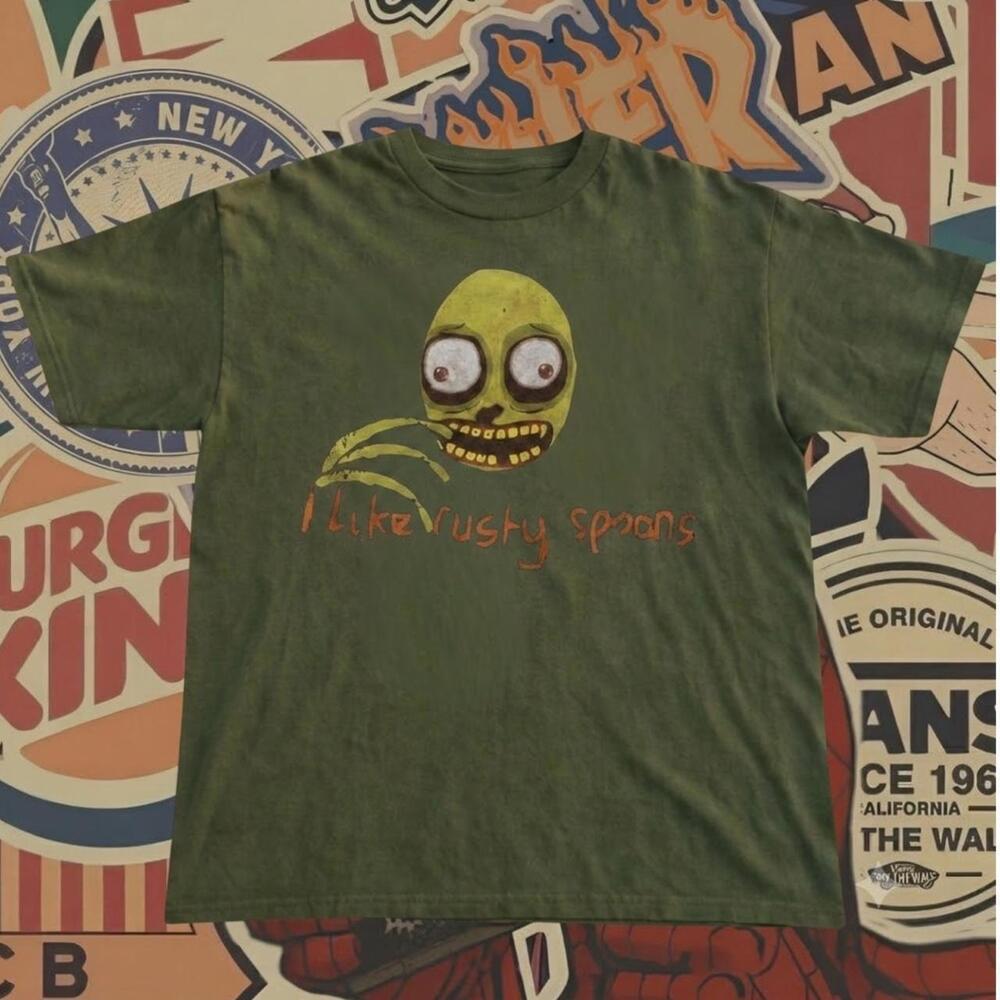 Green Rusty Spoons Tee